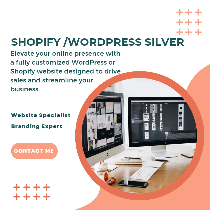 Get Basic WordPress or Shopify Website