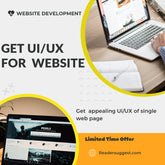 Get Custom UI/UX Design For Website, Apps